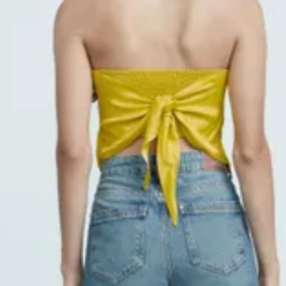ZARA bandana crop top - Picture 6 of 7